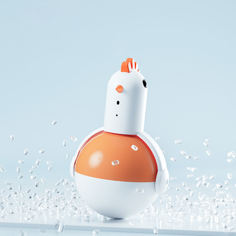 Electric Chicken Glass Laser Sound Cat Toy